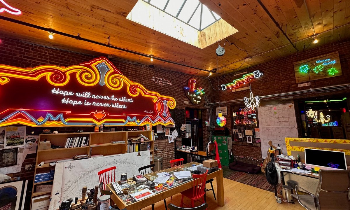 New residency in upstate New York will give Indigenous artists access to neon fabrication studio - The Art Newspaper
