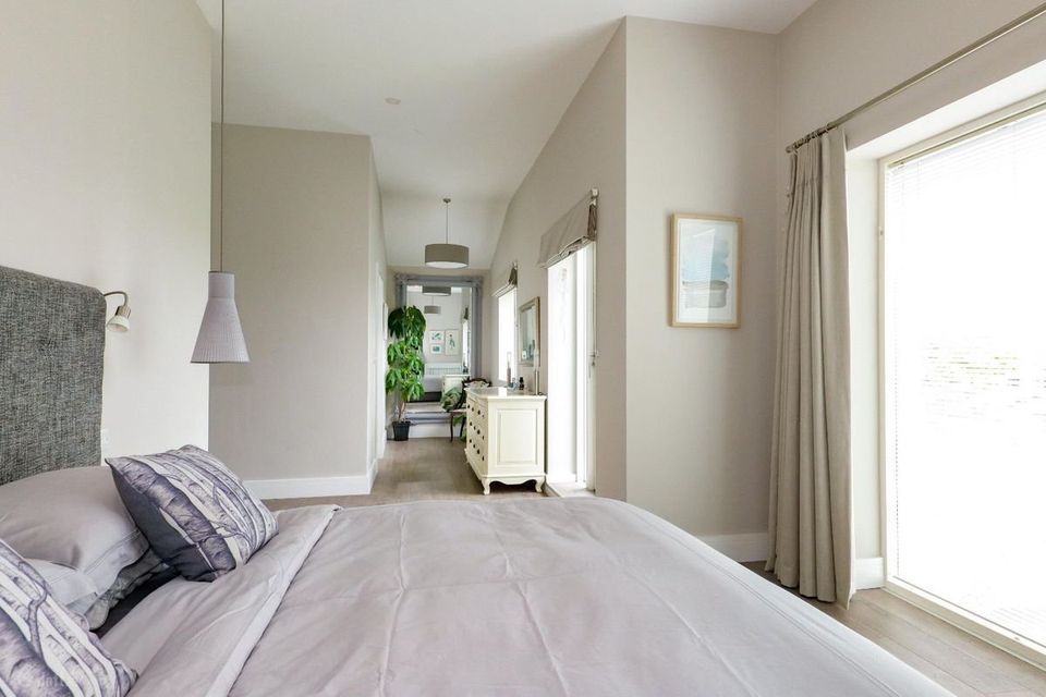 One of the property's bedrooms