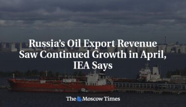 Russia’s Oil Export Revenue Saw Continued Growth in April, IEA Says