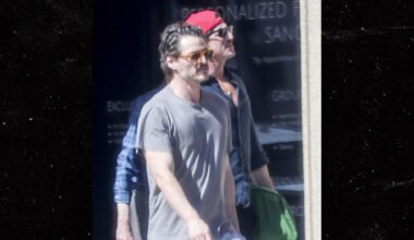 Pedro Pascal and Rafael Olarra on Weekend Stroll in Beverly Hills