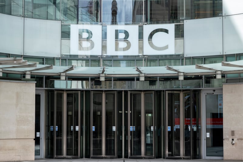 BBC Broadcasting House in central London. Lang is worried about the ‘undermining of public sector broadcasting’. Photograph: Mike Kemp/In Pictures via Getty Images