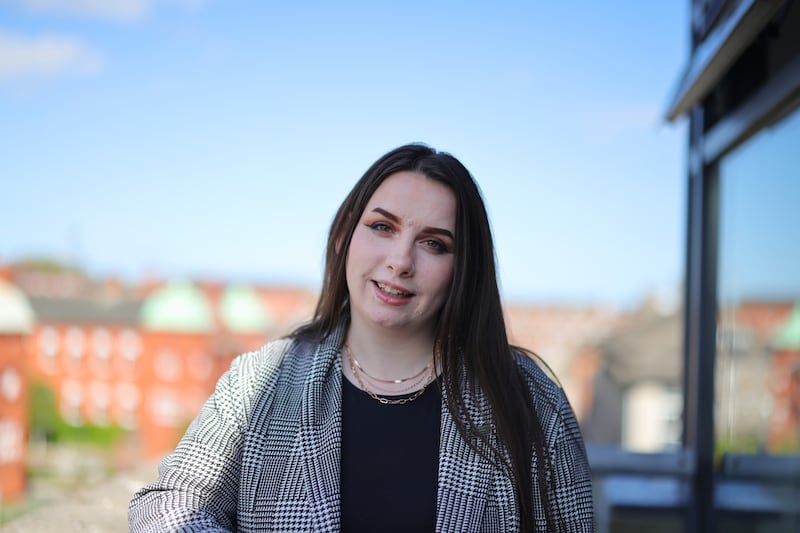 Andrea Reilly (23), who was in foster care since birth, is now studying youth and community work in University College Cork. Photograph: Bryan O’Brien
