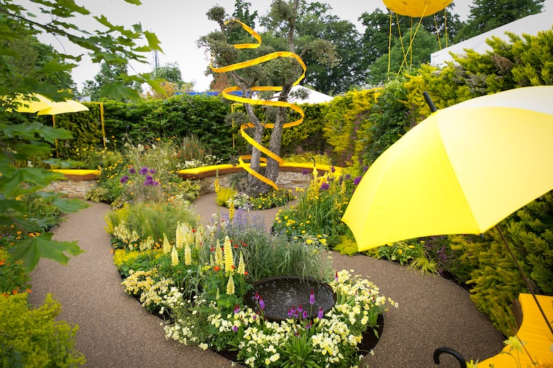 Marie Keating Foundation  SunSmart garden at Bloom 2018 was replanted in the Solas Cancer Support Centre in Waterford. Photograph: Shane O'Neill/Son photographic