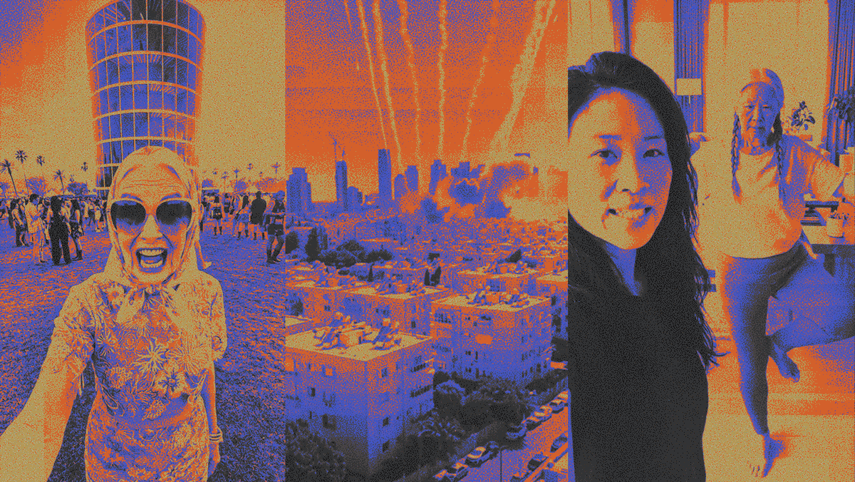 Collage of potentially AI-produced images