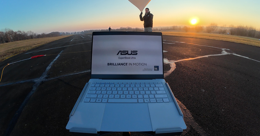 ASUS sends ExpertBook Ultra above Everest altitude to test real-world durability