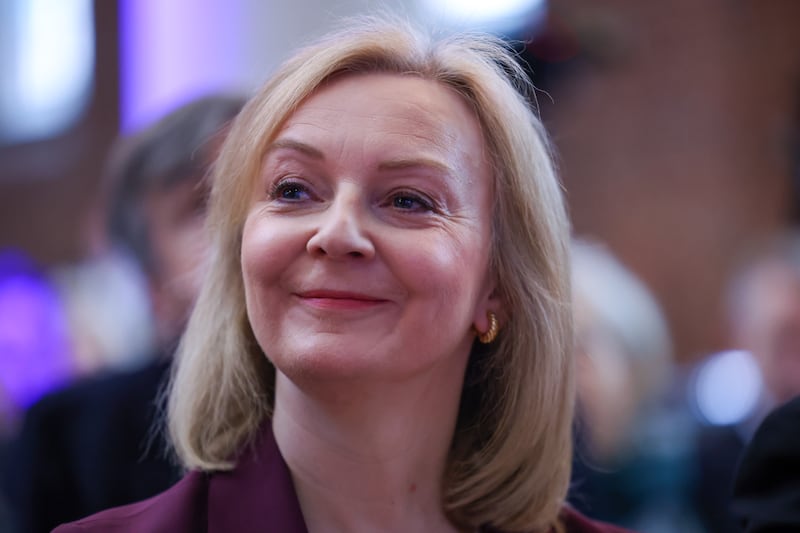 Former UK prime minister Liz Truss. Photograph: Hollie Adams/Bloomberg 
