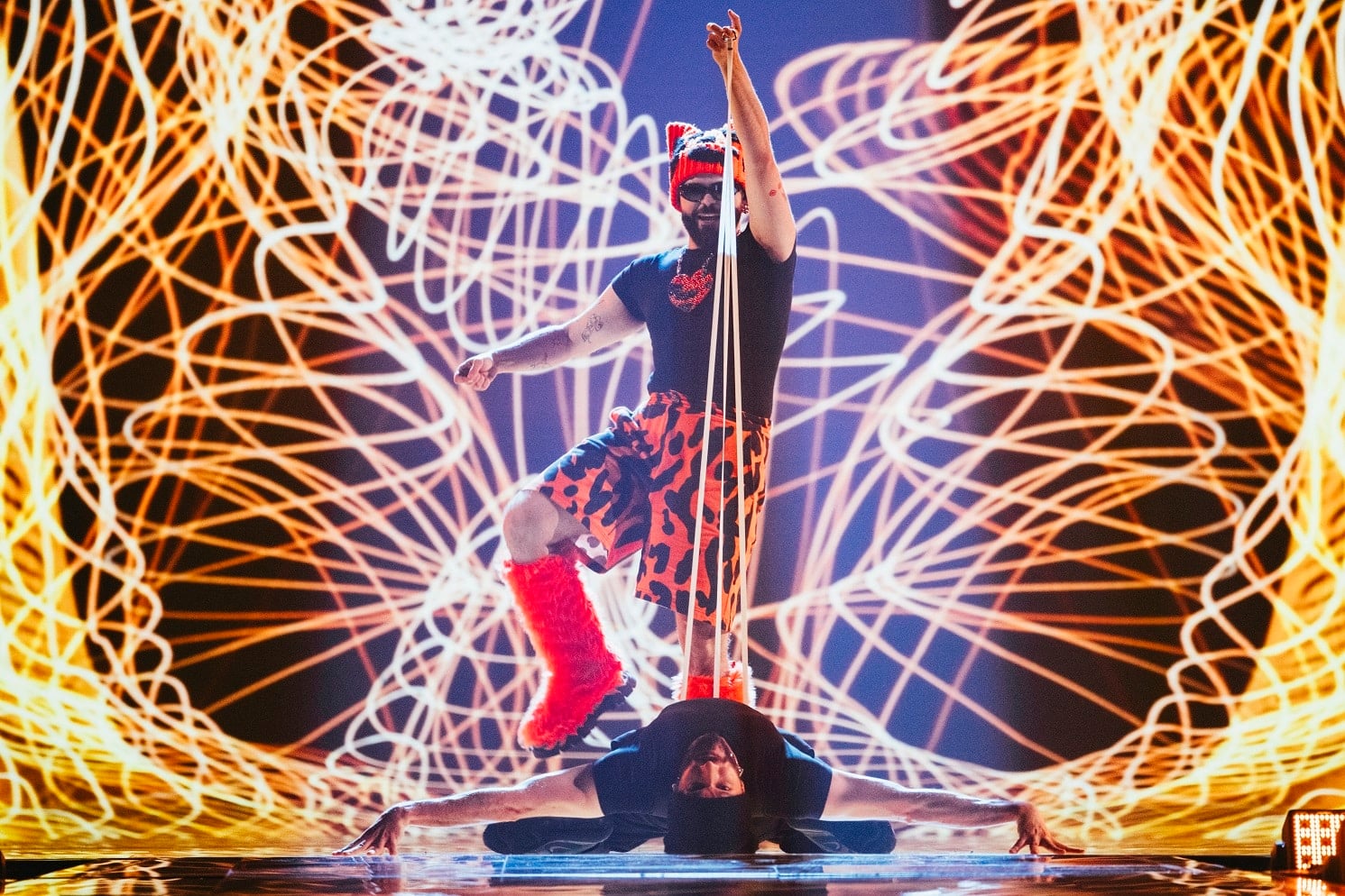 Akylas performs the Greek song, Ferto, for Eurovision 2026.