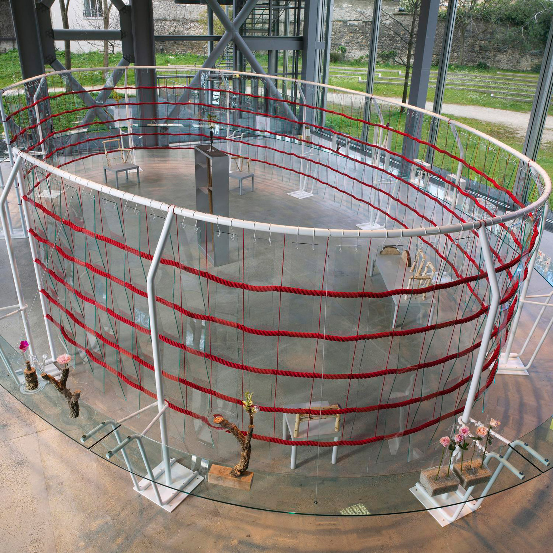 Open Enclosures Ellipse by Andrea Branzi