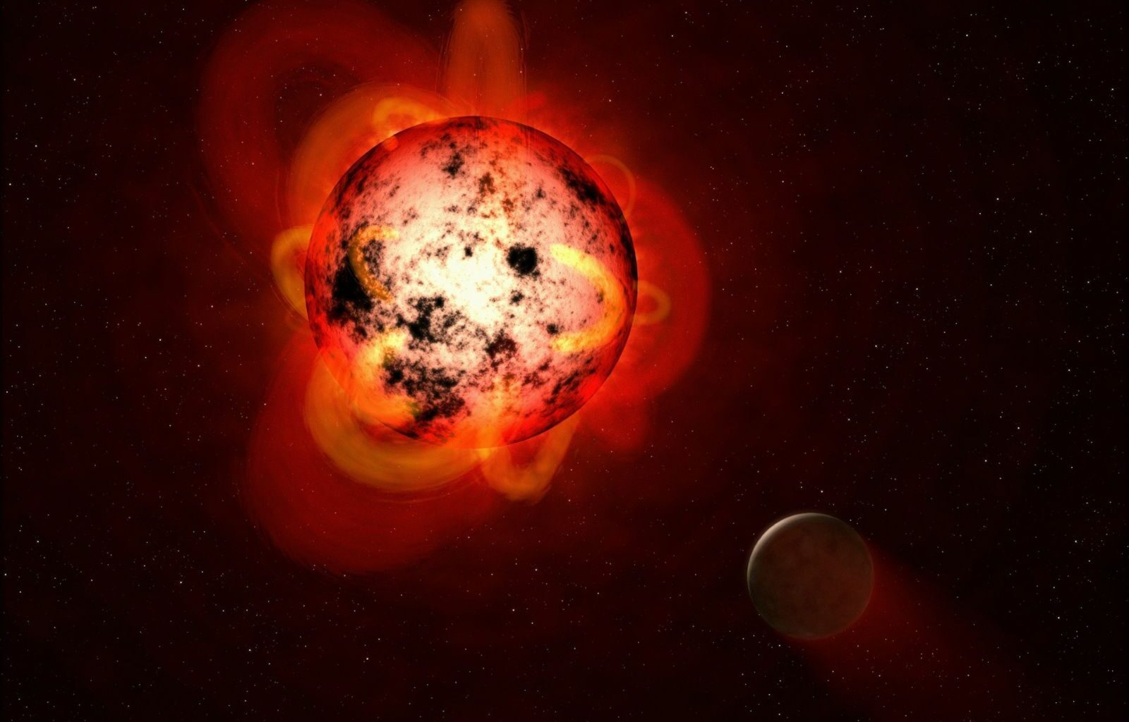 Astronomers discover red dwarfs absorbing matter from Earth-like planets