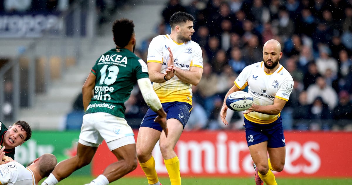 Gordon D’Arcy: Leinster’s chances of Champions Cup success lie largely with two players – The Irish Times