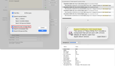 BBEdit 16 searching for text in images