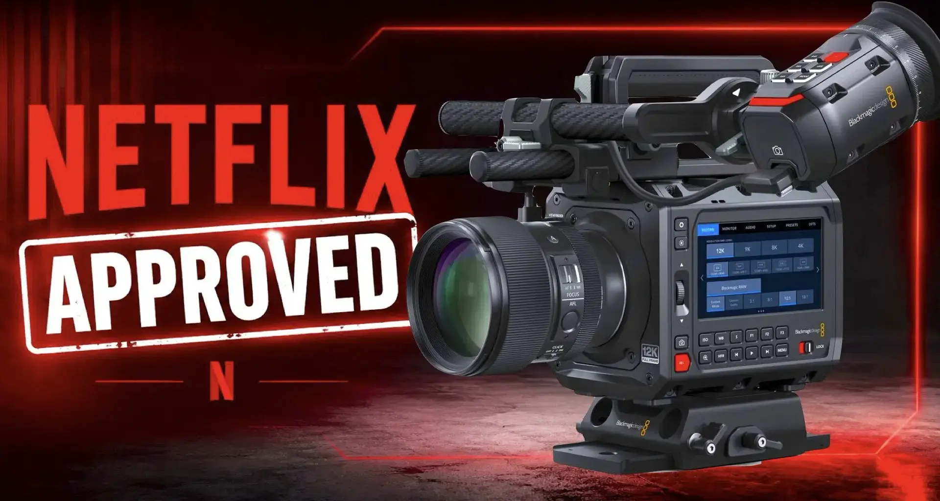 Blackmagic PYXIS 12K Officially Joins Netflix Approved Camera List