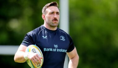 Leinster’s Jack Conan back in training ahead of Ospreys clash – The Irish Times
