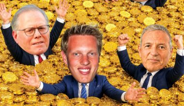 Bob Iger, Ted Sarandos, David Zaslav Salaries