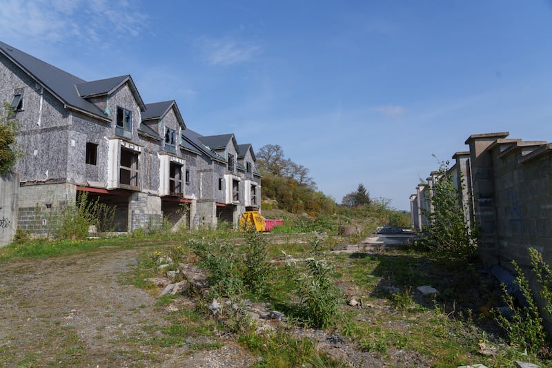 Locals await some form of completion for the housing estate. Photograph: Barry Cronin