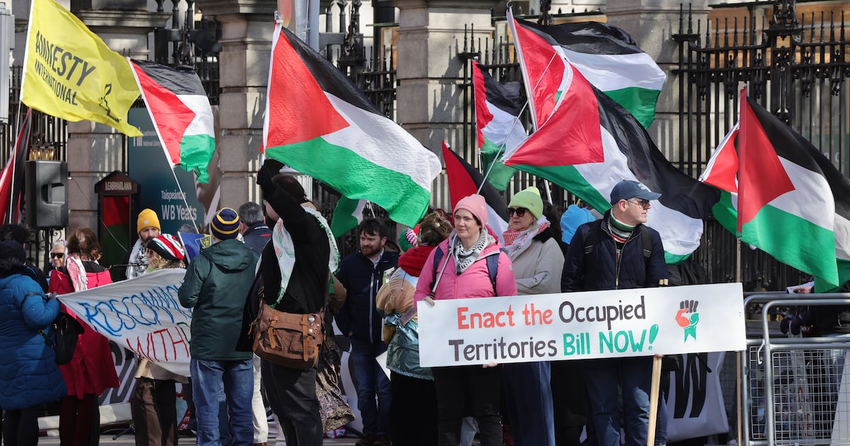 Occupied Territories Bill to ‘move forward’ – but without restriction on services – The Irish Times