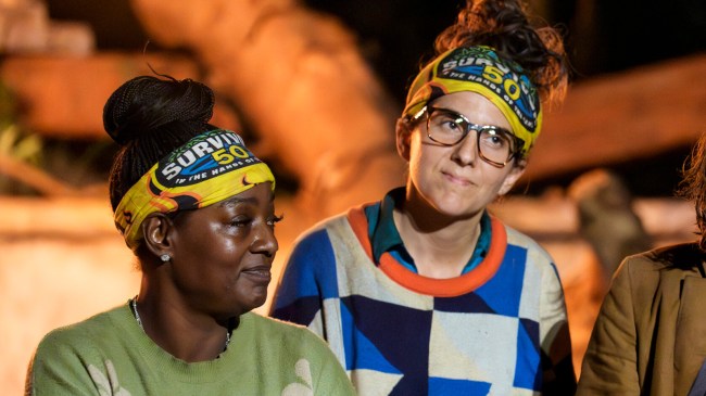 Cirie Fields and Aubry Bracco in 'Survivor 50'