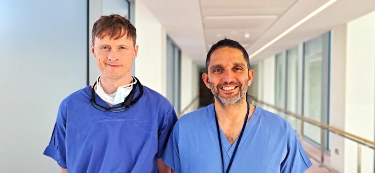 The procedure, led by Drs Arnous and O’Connor in April 2026, is an even less invasive option for people struggling to contain hypertension