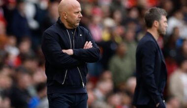 ‘Every single time the same’ – Arne Slot anger over Benjamin Sesko’s goal in Liverpool’s loss to Manchester United