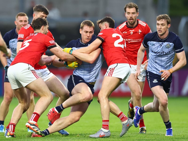 Dublin and Louth will meet again in the first round of the All-Ireland series. Photograph: James Crombie/Inpho