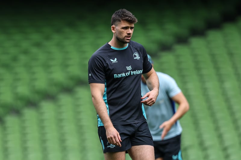 Leinster's Harry Byrne. Photograph: Ben Brady/Inpho