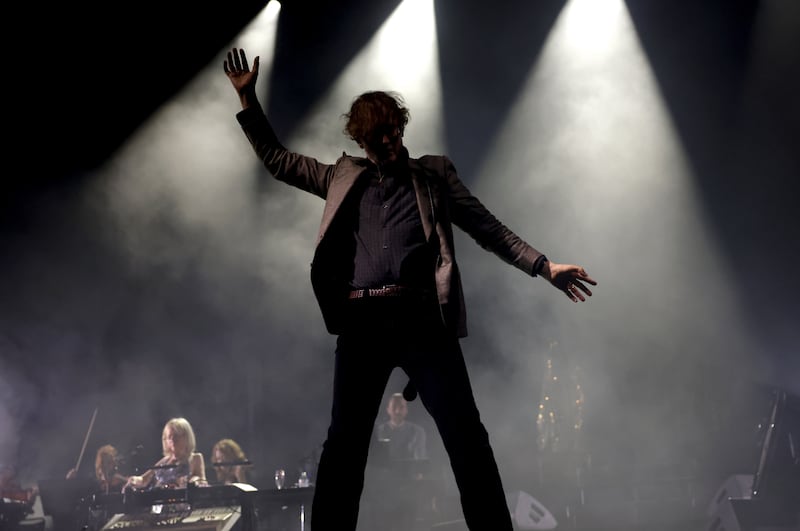 Coming to All Together Now: Jarvis Cocker and Pulp. Photograph: Chris Maddaloni