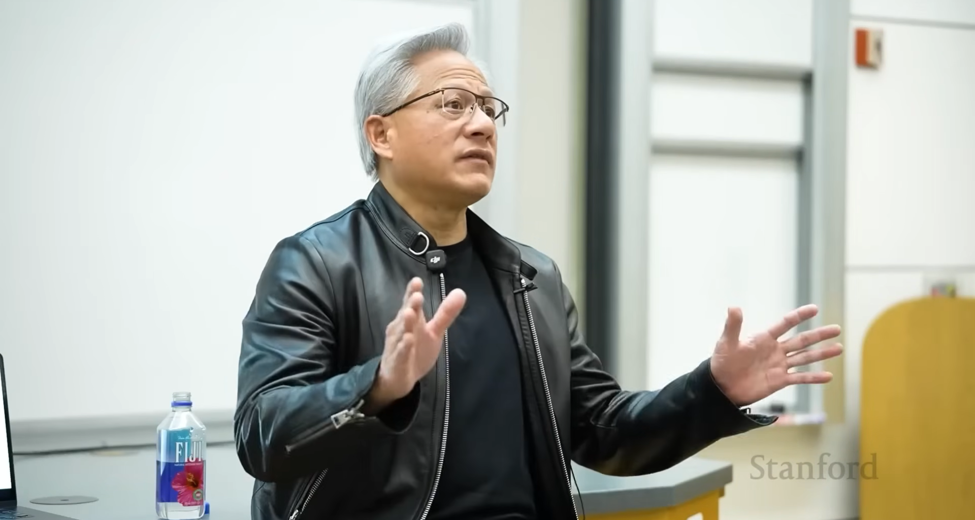 Jensen Huang at CS 153 Frontier Systems at Stanford