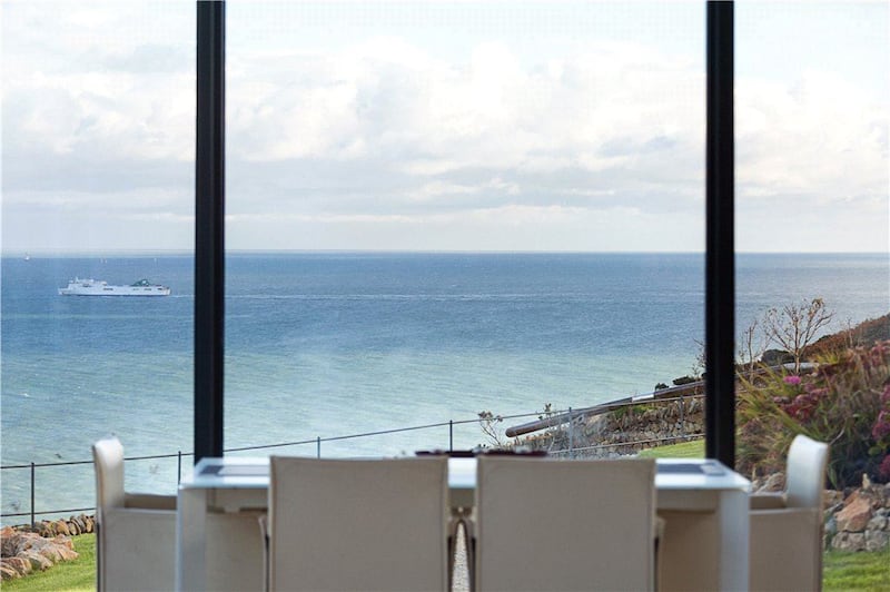 View from dining area