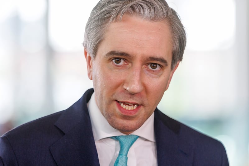 Tánaiste Simon Harris expected in Galway West later today. Photograph: Liam McBurney/PA Wire