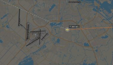 Ryanair flight FR7665 to Leeds is declaring an emergency and diverting to Amsterdam