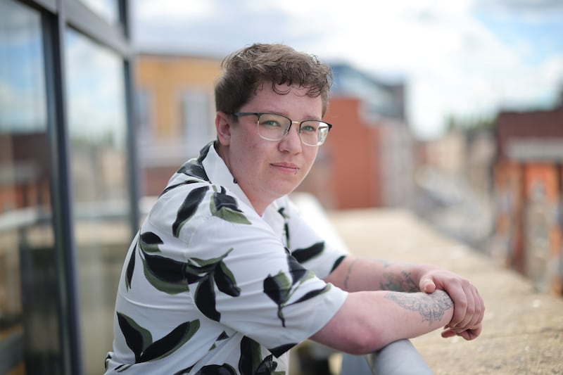 Social care worker Kai Brosnan (26): 'My family wasn’t a healthy place for me to be.' Photograph: Bryan O’Brien
