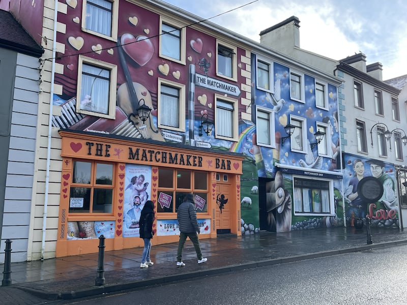 Lisdoonvarna. Photograph: Rebecca Black/PA