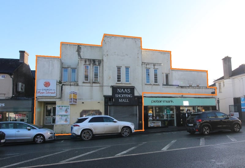 Old Dara Cinema building at Naas Shopping Mall