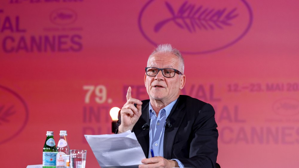 Cannes Boss Thierry Fremaux Reacts to Oscars New Rules on AI