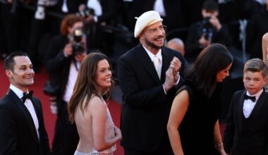 John Travolta Receives Honorary Palme d'or At Cannes