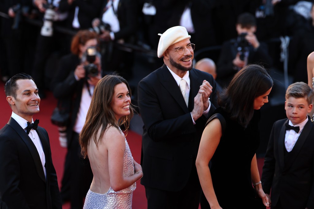 John Travolta Receives Honorary Palme d'or At Cannes