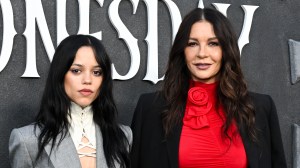 Jenna Ortega and Catherine Zeta-Jones