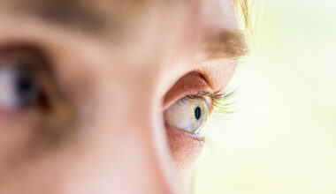 macro human eye