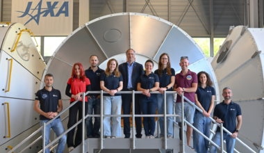 Group photo with the members of ESA