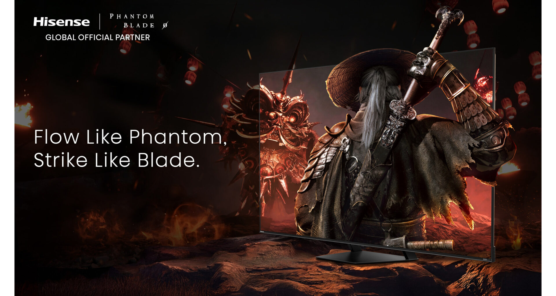 Hisense Partners with Phantom Blade Zero to Showcase Next-Gen RGB Gaming Experience