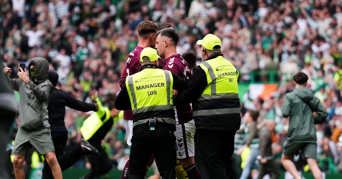 Hearts contact police and condemn ‘shameful’ abuse of players and staff after Celtic defeat – The Irish Times