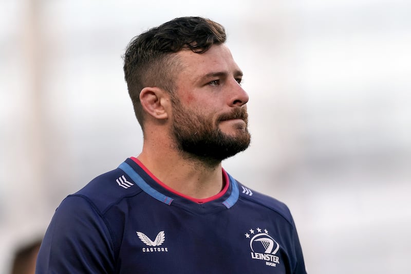 Leinster's Robbie Henshaw dejected after losing to Northampton. Photograph: Laszlo Geczo/Inpho