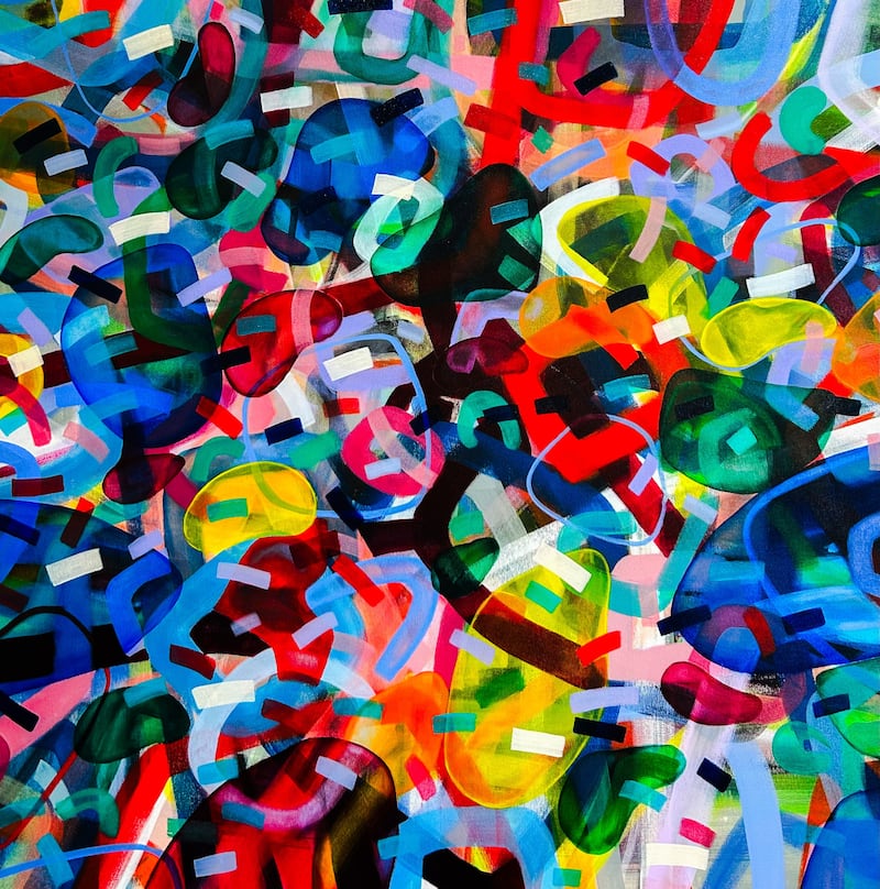 Painting by Ann Maria Bridges