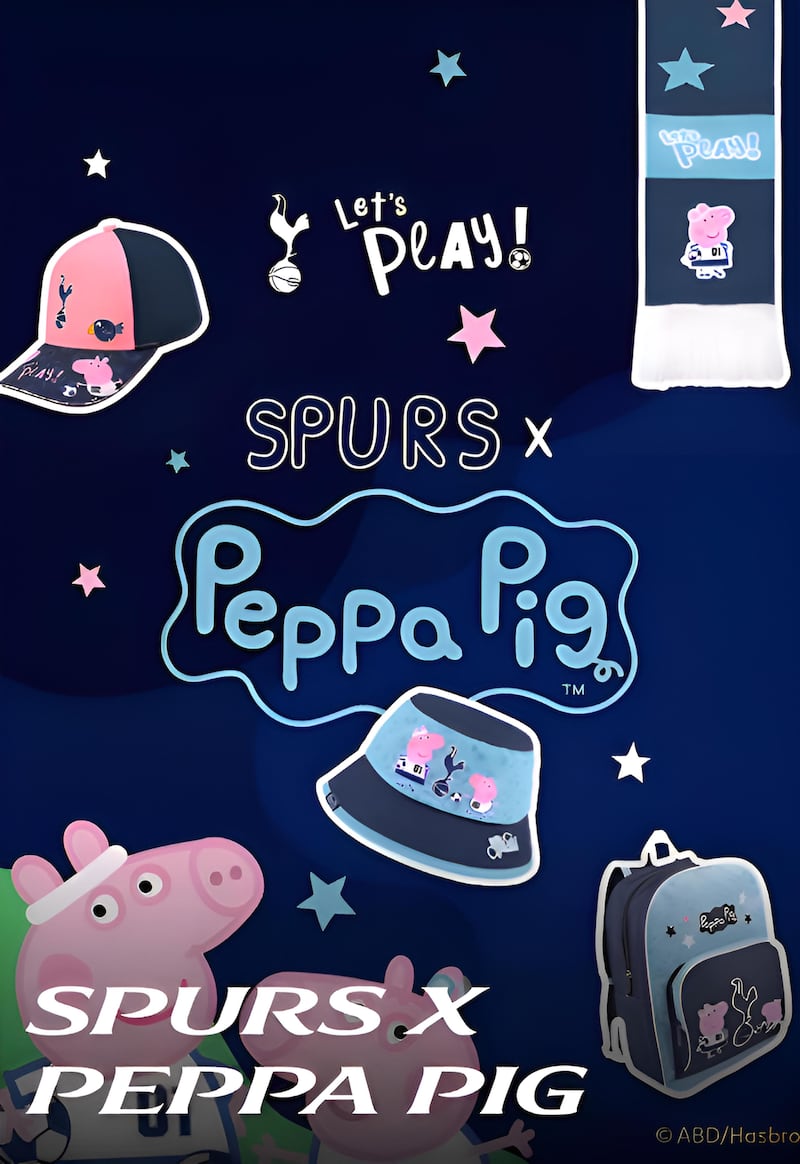 Spurs and Peppa Pig