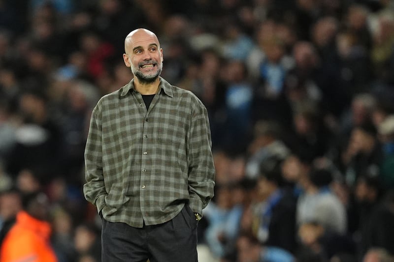 Pep Guardiola has a knack for nurturing players and extracting the very best out of them. Photograph: Martin Rickett/PA Wire