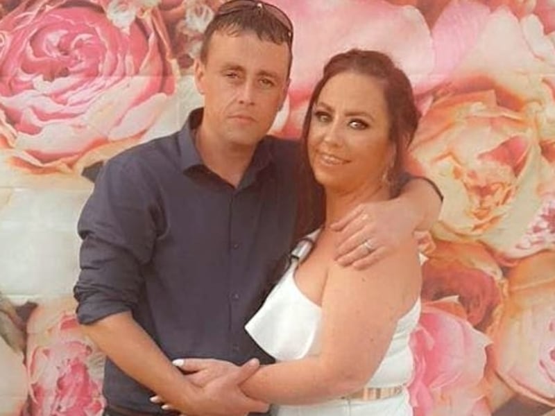 Anthony Hogg (40) and his wife Georgina (39). Photograph: Facebook
