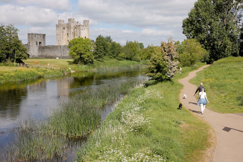 The bank of the Boyne River in Trim, Co Meath. Photograph: Alan Betson