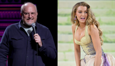 Louis CK and Blake Lively