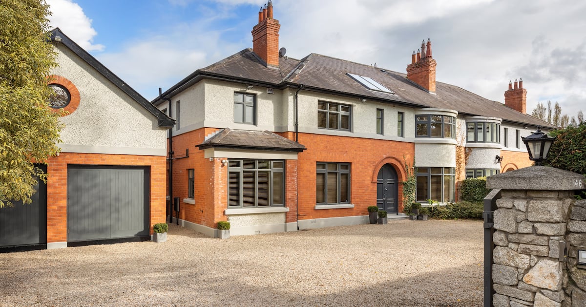 Look inside: Meticulously renovated 1930s four-bed on Merrion Road in Dublin – The Irish Times