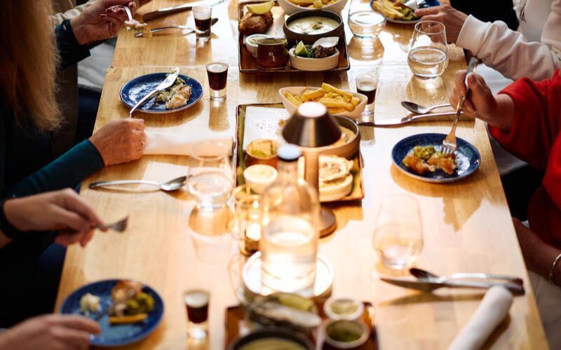 A mighty spread on the Kinsale Food Tour, County Cork.